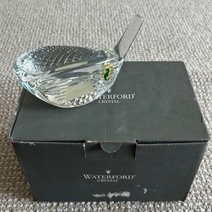 Waterford Crystal Golf Club Paperweight